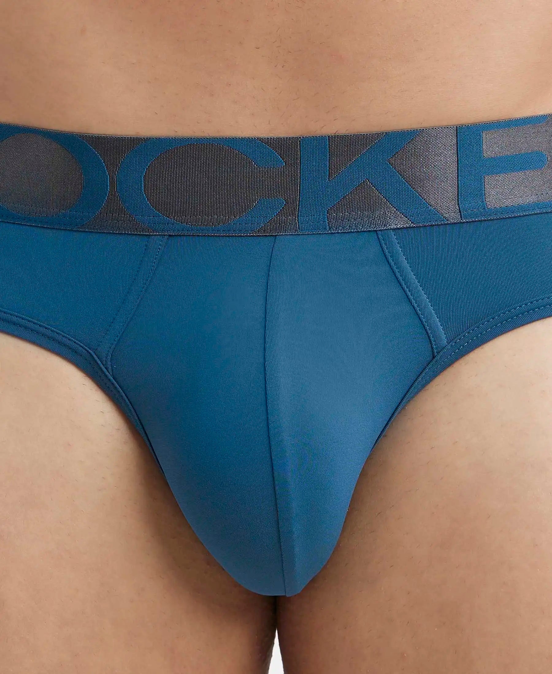 Tactel Microfiber Elastane Stretch Solid Brief with Moisture Move Properties