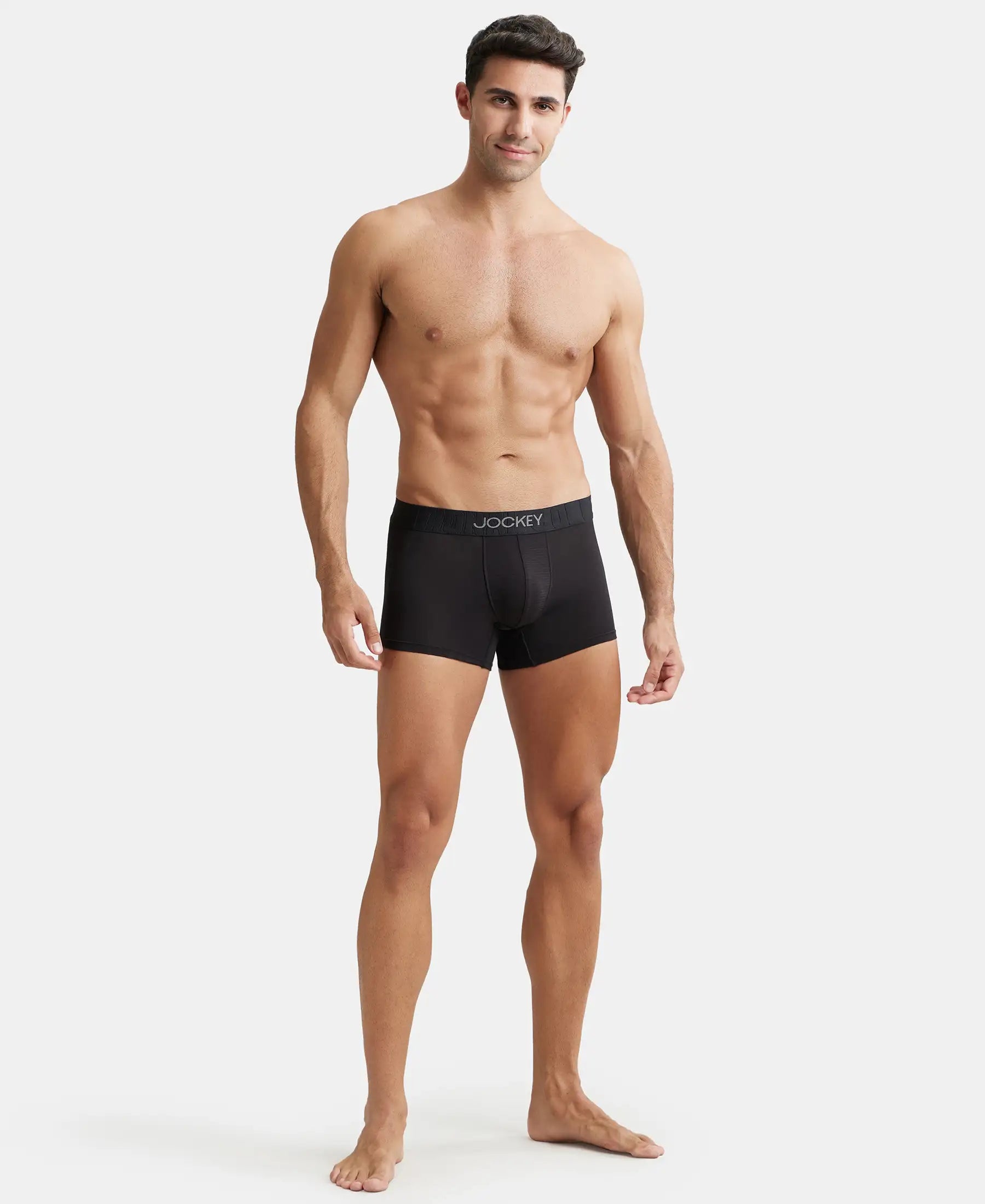 Supima Cotton Elastane Solid Trunk with Ultrasoft Waistband-IC32