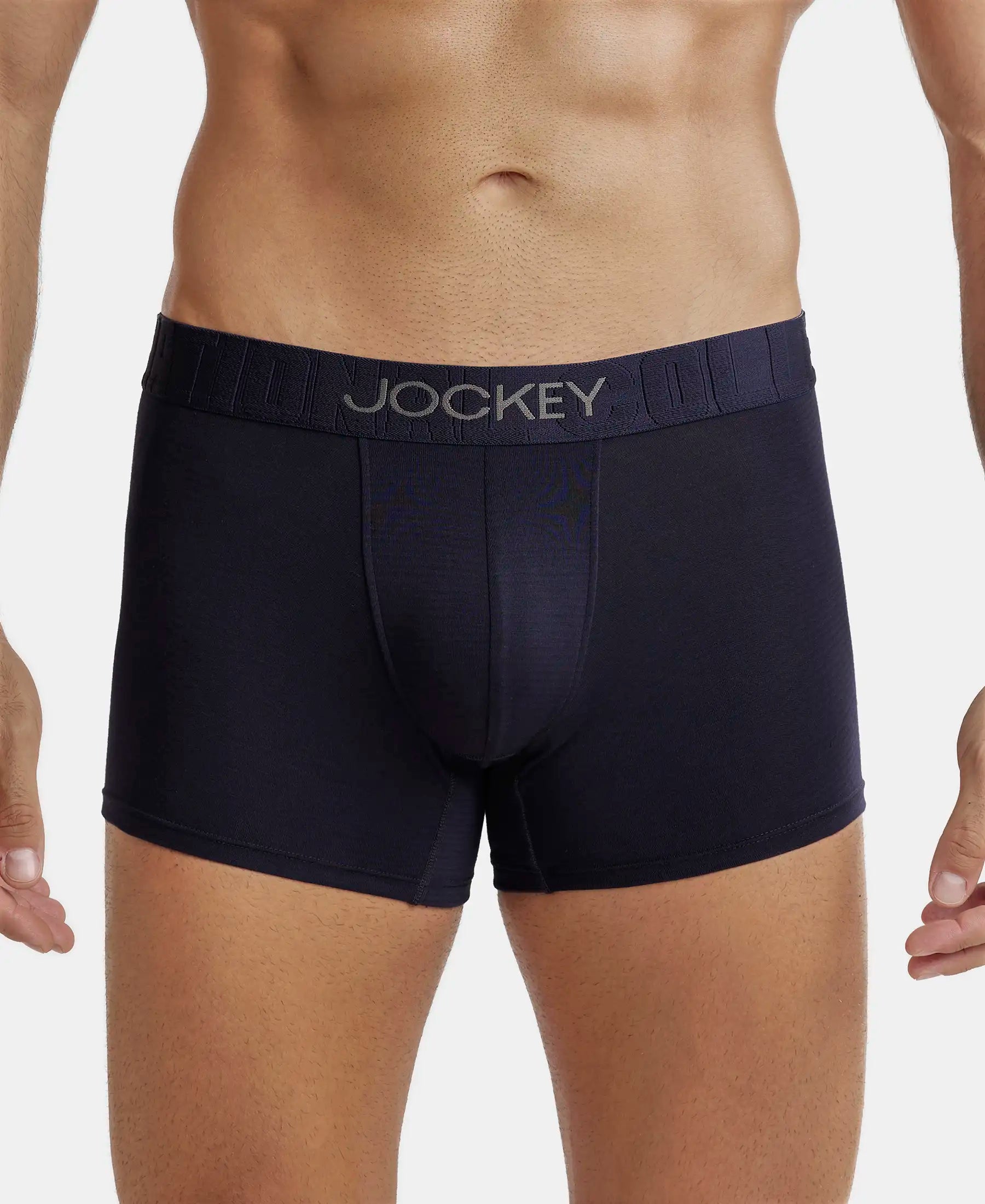 Supima Cotton Elastane Solid Trunk with Ultrasoft Waistband-IC32