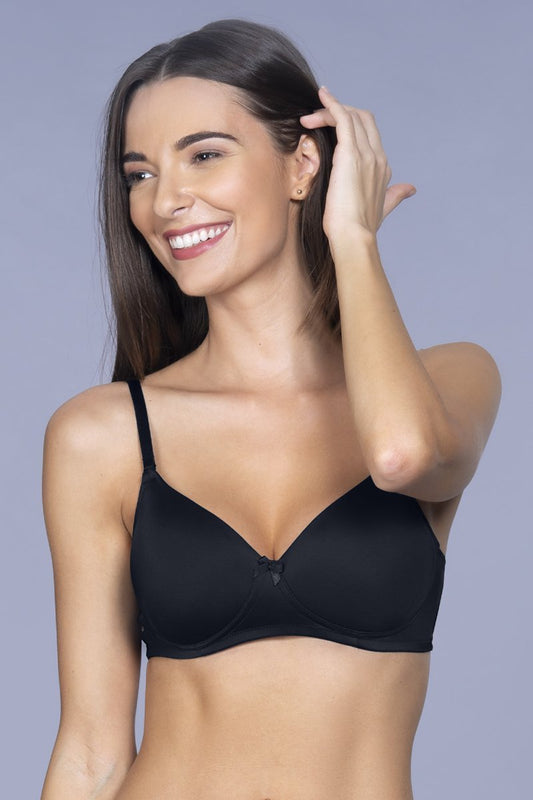 AMANTE Smooth Charm Padded Non-Wired T-shirt Bra